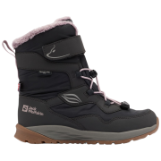 Detské zimné topánky Jack Wolfskin Polar Bear-G Texapore High Vc K - Phantom čierna/ružová phantom