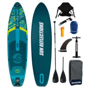 Paddleboard Sun Reflections XXL 11'6'' Combo zelená/modrá Emerald Green