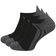 Ponožky MOOA Bamboo Active Low 3-pack čierna/sivá Black/Grey