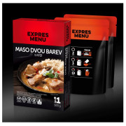Hotové jedlo Expres menu KM Maso dvou barev s ryžou
