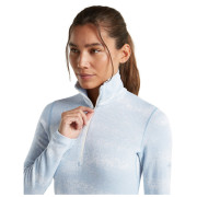 Dámske funkčné tričko Icebreaker Women M 260 Tech Vertex LS HZ Chillwave