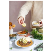 Hotové jedlo Hotovky z plechovky Sviečková na smotane s hovädzím mäsom 400g