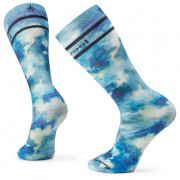Lyžiarske ponožky Smartwool Ski Full Cushion Midnight Ski Pattern OTC modrá/biela