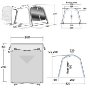 Predstan Outwell Milestone Dash Air