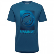 Pánske tričko Mammut Trovat T-Shirt Men Mammut modrá Deep Ice
