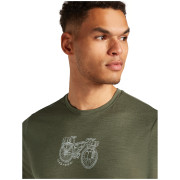 Pánske funkčné tričko Icebreaker M Mer 150 Tech Lite SS Tee Adventure Rid