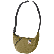 Ľadvinka Ticket To The Moon Upcycled Sling Bag Premium khaki Olive Brown