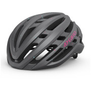 Cyklistická prilba Giro Agilis W čierna/ružová Matte Charcoal Mica