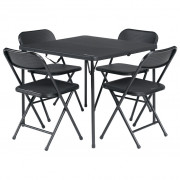Set stola a stoličiek Outwell Corda Picnic Table Set čierna Black