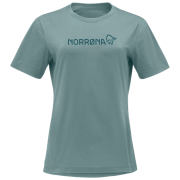 Dámske tričko Norrona 29 cotton Norrøna viking T-shirt svetlomodrá