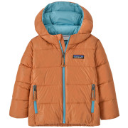 Detská bunda Patagonia Baby Hi-Loft Down Sweater Hoody - MARG oranžová Marigold