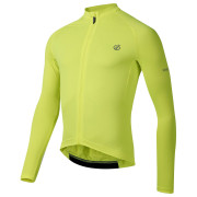 Pánsky cyklistický dres Dare 2b Lightning Long Sleeve Jersey žltá Fluro Yellow
