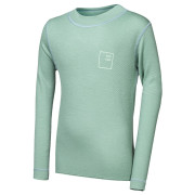 Detské funkčné tričko Sensor Merino DF Logo Up Basil Green svetlozelená Basil Green