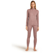 Dámske funkčné tričko Icebreaker Women Merino 260 Tech Vertex LS Half Zip Delta Lines AOP