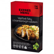 Hotové jedlo Expres menu Vepřový řízek s bramborovým salátem