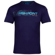 Pánske funkčné tričko High Point Atlas T-shirt tmavomodrá Dark Blue
