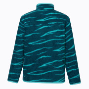 Detská funkčná mikina Regatta Junior Frankie Warm Fleece Mediterranea Zebra