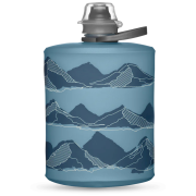 Skladacia fľaša Hydrapak Stow Mountain 500ml modrá Tahoe Blue