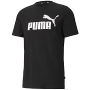 Pánske tričko Puma ESS Logo Tee čierna black