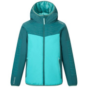 Detská zimná bunda Regatta Illuma Reflective Jacket Mediterranea/Turquoise Hraško. zelená/tm. zelená MediTurq