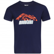 Pánske tričko Zulu Merino Mountains 160 Short Comfy modrá