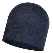 Zimná čiapka Buff Merino Midweight Beanie modrá NIGHT BLUE MELANGE