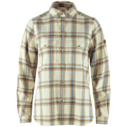 Dámska košeľa Fjällräven Övik Heavy Flannel Shirt W béžová Chalk White-Fossil