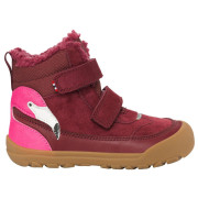Detské zimné topánky Viking Outdoor Footwear Alv Barefoot Paw Warm WP 2V Burgundy tmavočervená Burgundy