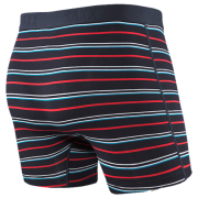 Boxerky Saxx Vibe Boxer Modern Fit Dk ink coast stripe