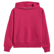 Dámska mikina 4F Sweatshirt F1887 červená DARK PINK
