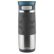Termohrnček Contigo Transit 470ml čierna/strieborná biscay bay