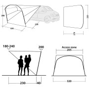 Prístrešok Outwell Touring Canopy