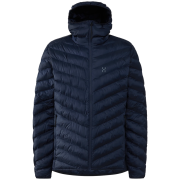 Pánska bunda Haglöfs Särna Mimic II Hood tmavomodrá Tarn Blue