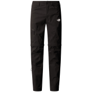 Pánske nohavice The North Face Exploration Reg Tapered Convertible Pants čierna TNF BLACK