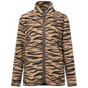Dámska mikina Regatta Womens Frankie Borg Full Zip hnedá BarcrnZebra