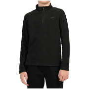 Detská mikina 4F Fleece Underwear M086 Deep Black čierna Deep Black