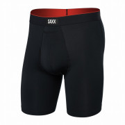 Boxerky Saxx Multi-Sport Mesh Long Boxer Brief Fly čierna Black