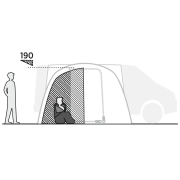 Spálňa Easy Camp Inner Reine II.