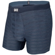 Boxerky Saxx Hot Shot Boxer Brief Fly modrá DarkDenimHeather