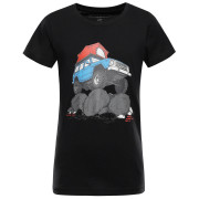 Detské tričko Alpine Pro Ecomo 4 Black