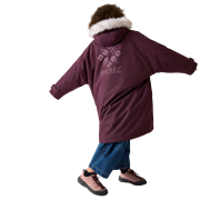 Detský nepremokavý kabát Regatta Junior Waterproof Changing Robe Pro Fig