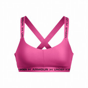 Podprsenka Under Armour Crossback Low ružová/čierna AstroPink/AstroPink/Black