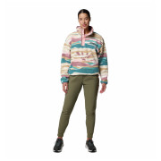 Dámska mikina Columbia Helvetia™ II Printed Cropped Half Snap