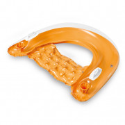 Nafukovací sedák Intex Sit´n Float oranžová