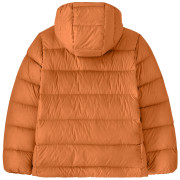 Detská bunda Patagonia K's Hi-Loft Down Sweater Hoody - Marigold
