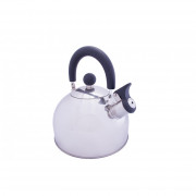 Kanvica Vango 2L Stainless Steel kettle with folding handle strieborná silver