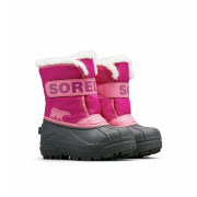 Detské zimné topánky Sorel Childrens Snow Commander™ Boot ružová/čierna Tropic Pink, Deep Blush