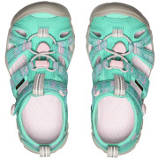 Detské sandále Keen Seacamp II Cnx Children Bright Aqua/Giggle Pink