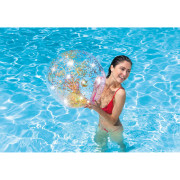 Nafukovacia lopta Intex Glitter Beach Balls 58070NP