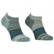 Dámske ponožky Ortovox Alpine Low Socks W modrá/šedá ice waterfall